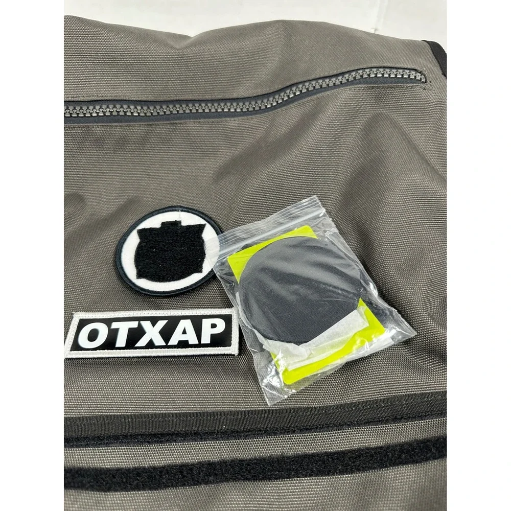 OnitsukaTiger x Andrea Pompilio Messenger Bag CharcoalGrey OTXAP Tactical Canvas